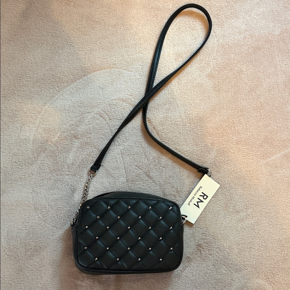 Rebecca Minkoff Black Studded Crossbody Bag